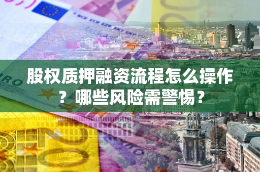济南股权质押融资流程怎么操作？哪些风险需警惕？