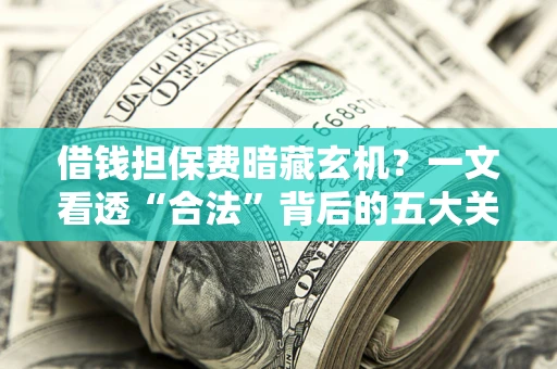 济南借钱担保费暗藏玄机？一文看透“合法”背后的五大关键陷阱