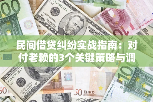 济南民间借贷纠纷实战指南：对付老赖的3个关键策略与调解盲区解析