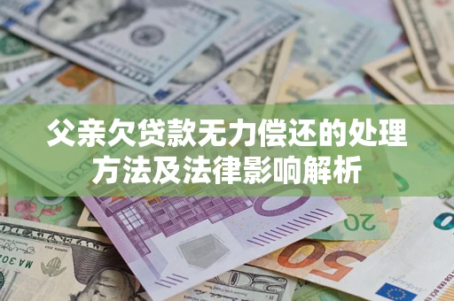 济南父亲欠贷款无力偿还的处理方法及法律影响解析