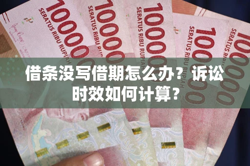 济南借条没写借期怎么办？诉讼时效如何计算？