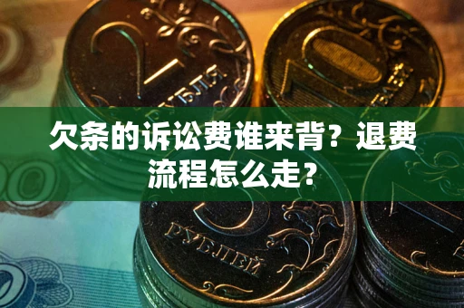 济南欠条的诉讼费谁来背？退费流程怎么走？